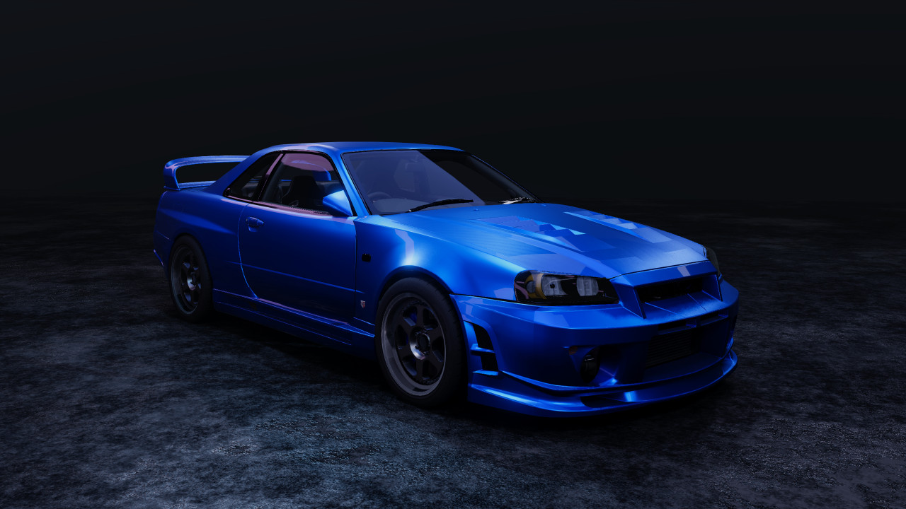 NIssan Skyline R34 GTR Test Version